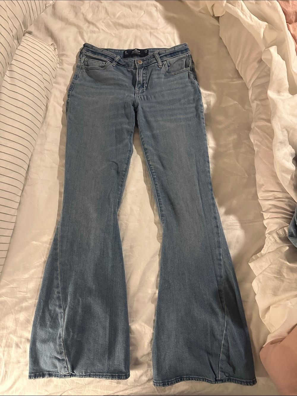 Light Blue Women's Flared Jeans
